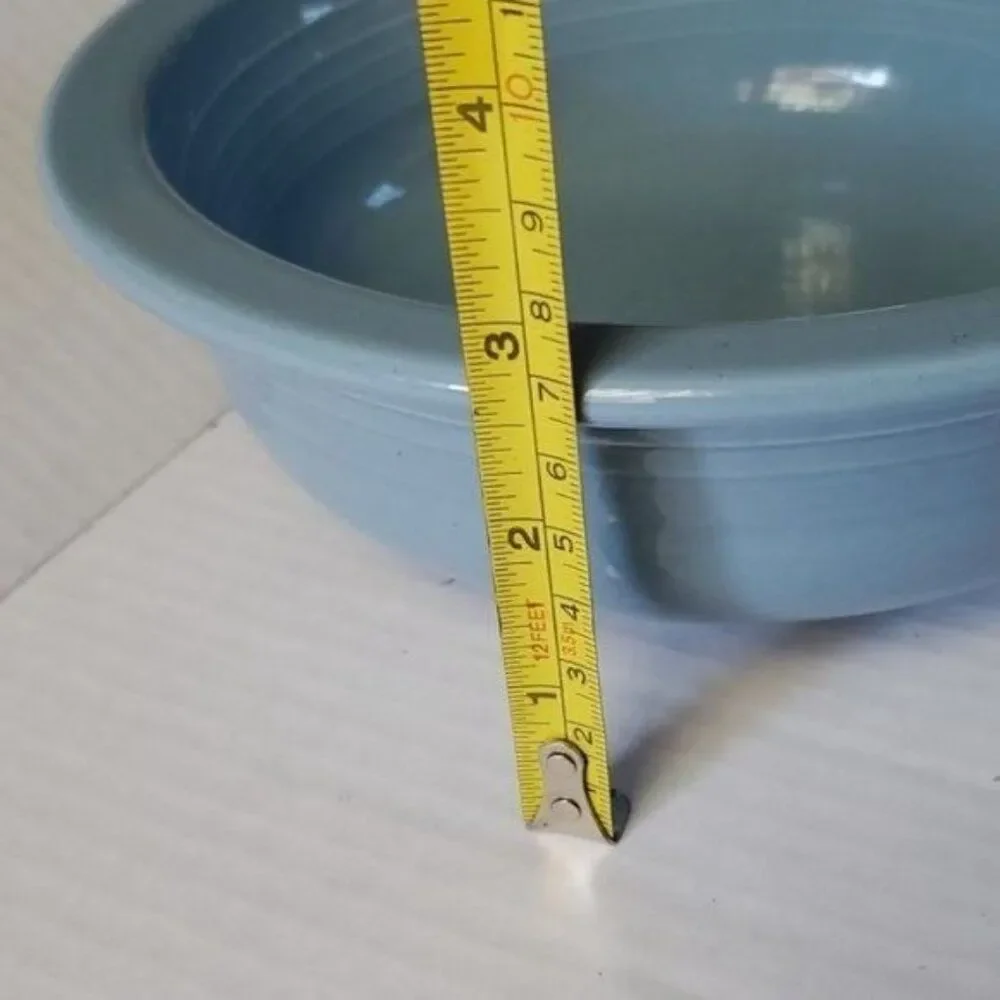 Fiestaware Fiesta Vintage Vegetable SERVING Bowl Dish Periwinkle Blue CERAMIC